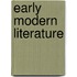 Early Modern Literature