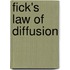Fick's Law of Diffusion