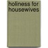Holiness for Housewives