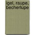 Igel, Raupe, Becherlupe