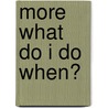 More What Do I Do When? by Allen N. Mendler