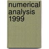Numerical Analysis 1999 door G.A. Watson