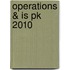 Operations & Is Pk 2010