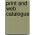 Print And Web Catalogue