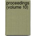 Proceedings (Volume 10)
