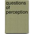 Questions Of Perception