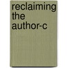 Reclaiming the Author-C door Sexsmith