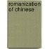 Romanization Of Chinese