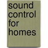 Sound Control For Homes door Construction Industry Research and Information Association