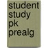Student Study Pk Prealg