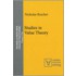 Studies In Value Theory
