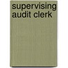 Supervising Audit Clerk by Jack Rudman