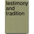 Testimony And Tradition