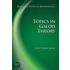 Topics In Galois Theory