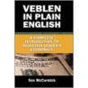 Veblen In Plain English door McCormick Ken