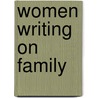 Women Writing on Family door Suzann Holland