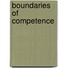 Boundaries of Competence by Gwynn Nettler