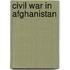 Civil War In Afghanistan