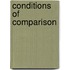 Conditions Of Comparison