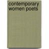 Contemporary Women Poets door The Feminist Review Collective