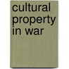 Cultural Property in War door Scientific United Nations Educational