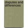 Disputes And Differences by Derek Roebuck