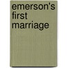 Emerson's First Marriage door Henry F. Pommer