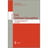 Fast Software Encryption door Springer-Verlag