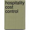 Hospitality Cost Control door Andrew H. Feinstein