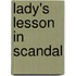 Lady's Lesson In Scandal