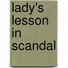 Lady's Lesson In Scandal door Meredith Duran