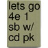 Lets Go 4e 1 Sb W/ Cd Pk