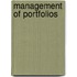 Management Of Portfolios
