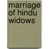 Marriage Of Hindu Widows
