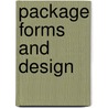 Package Forms And Design door Pie Books