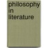 Philosophy In Literature