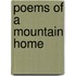 Poems Of A Mountain Home