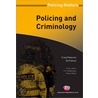 Policing And Criminology by Thomas G. Paterson