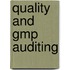 Quality And Gmp Auditing