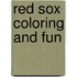 Red Sox Coloring and Fun