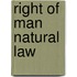 Right Of Man Natural Law