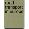 Road Transport in Europe by Source Wikipedia