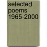 Selected Poems 1965-2000 door Merrill Gilfillan
