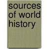Sources Of World History door Mark A. Kishlansky