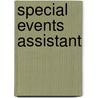 Special Events Assistant by Jack Rudman