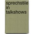 Sprechstile In Talkshows
