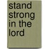 Stand Strong In The Lord