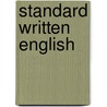 Standard Written English door Philip Gaskell