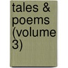 Tales & Poems (Volume 3) door Edgar Allan Poe
