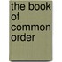 The Book Of Common Order